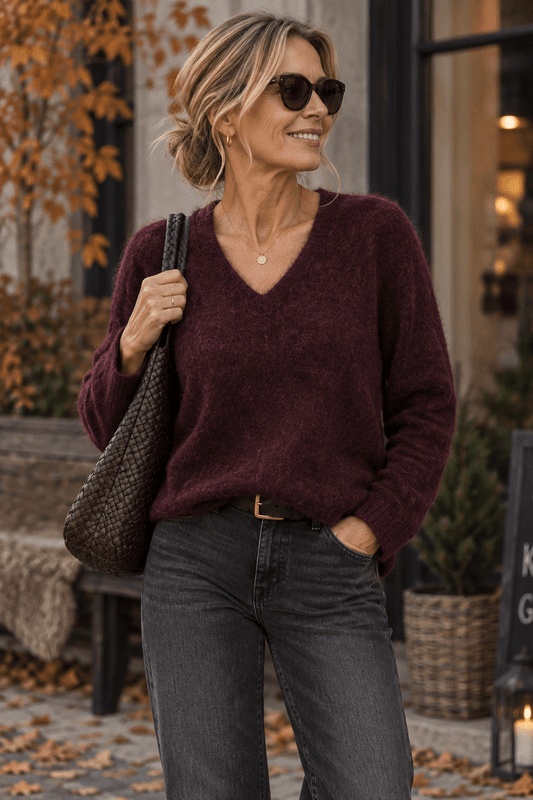 Sophia V-Neck Knit