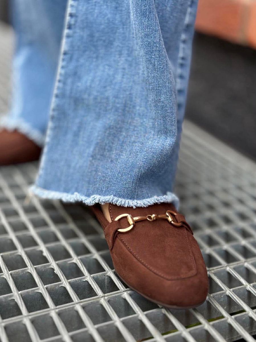 Jeans med belte