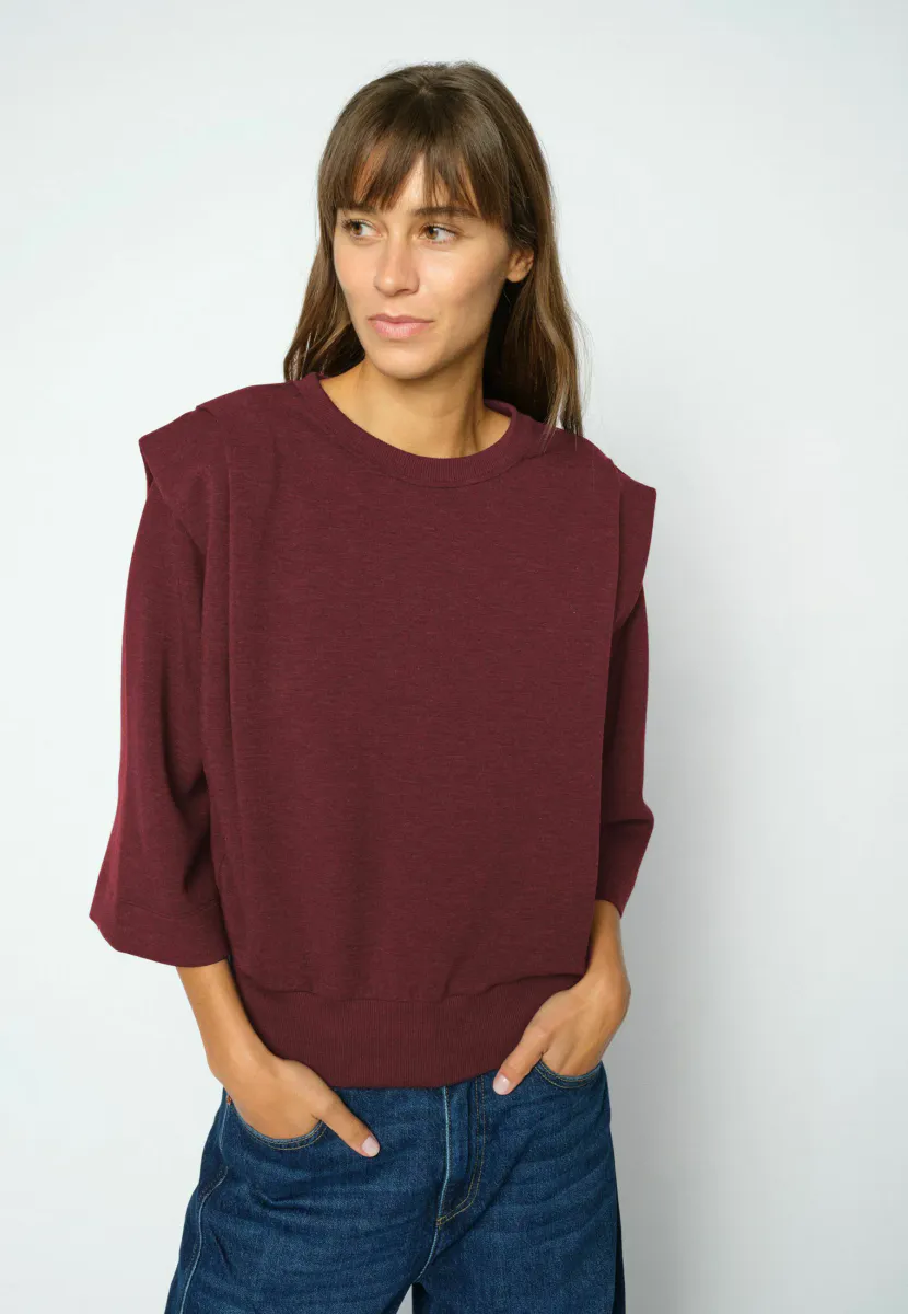 3/4 Sleeve Sweatshirt 